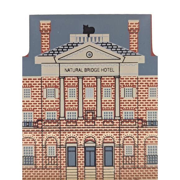 The Cat’s Meow Village Shelf Sitter – Natural Bridge Hotel, Virginia (1997) - Picture 6 of 14